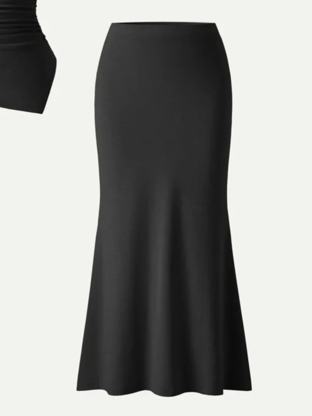NWT OGL Mermaid Flare Maxi Skirt Black S - Picture 1 of 3